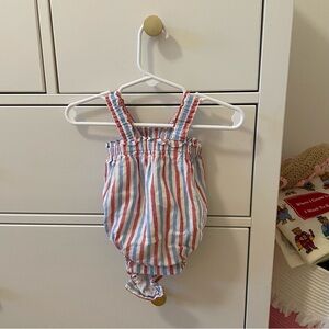 Gap Baby 0-3 Months Striped Romper